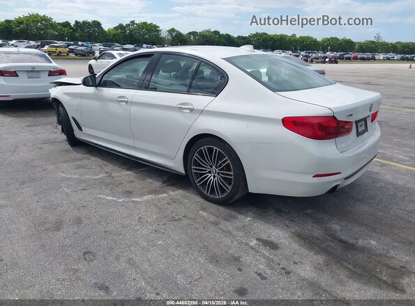 WBAJB1C03LCE08673 2020 BMW 5 SERIES Белый Задняя левая четверть
