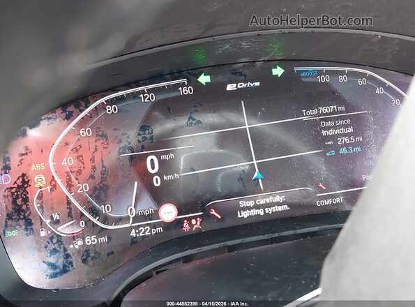 WBAJB1C03LCE08673 2020 BMW 5 SERIES Белый Вид задних сидений