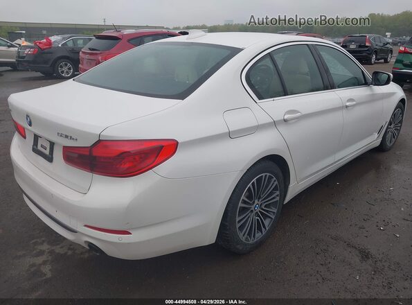 WBAJB1C04LCE38832 2020 BMW 5 SERIES White Trasero derecho