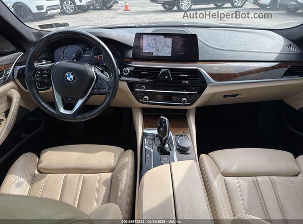 WBAJB1C54JB084547 2018 BMW 5 SERIES Синий Вид наклейки с VIN-кодом