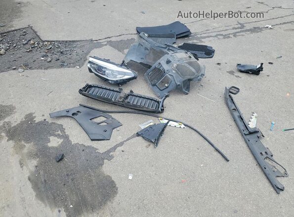 WBAJB1C56KB376282 2019 BMW 5 SERIES Silver Вид підкапотного простору