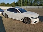 2019 Bmw M550xi White vin: WBAJB9C51KB464929