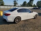 2019 Bmw M550xi White vin: WBAJB9C51KB464929