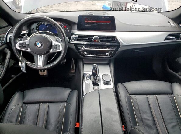 WBAJB9C53KB465225 2019 BMW M5 Black Вид панелі приладів