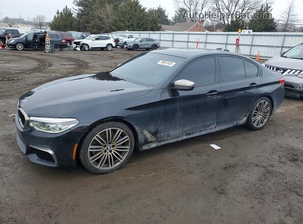 WBAJB9C53KB465225 2019 BMW M5 Black Передня ліва чверть