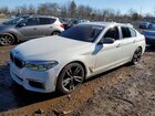 2018 Bmw M550xi White vin: WBAJB9C58JB036080