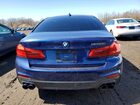 2018 Bmw M550xi Синий vin: WBAJB9C59JB036458