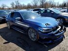 2018 Bmw M550xi Синий vin: WBAJB9C59JB036458