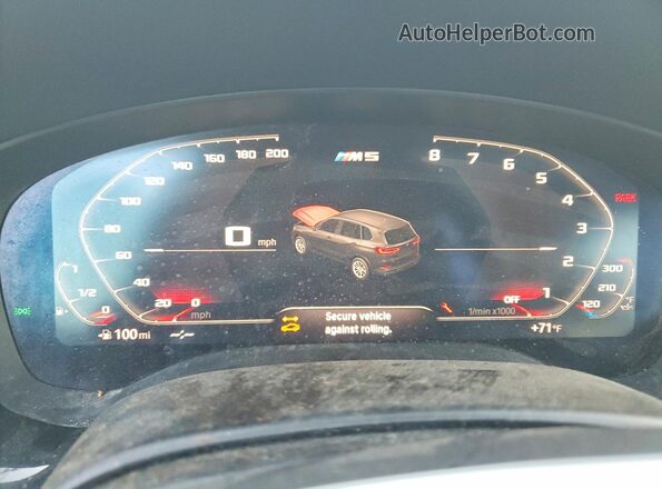WBAJE5C38HG477901 2017 BMW OTHER Белый Вид панели приборов