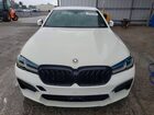 2017 Bmw 540 I Белый vin: WBAJE5C38HG477901