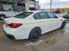 2017 Bmw 540 I Белый vin: WBAJE5C38HG477901