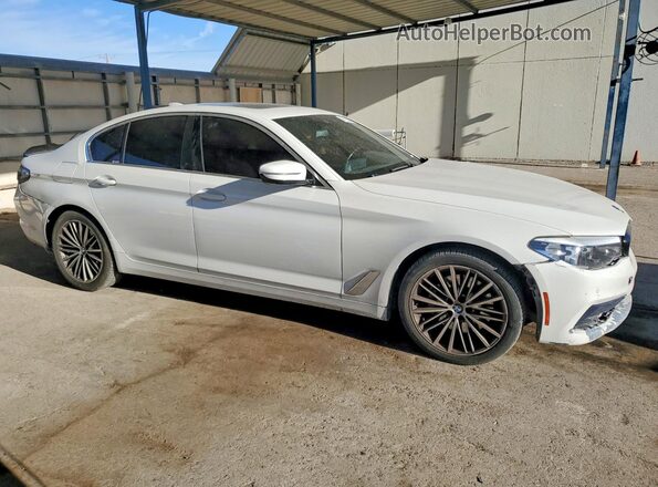 WBAJR3C03LCE66919 2020 BMW 5 SERIES Белый Передняя правая четверть