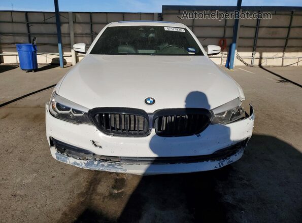 WBAJR3C03LCE66919 2020 BMW 5 SERIES Белый Вид спереди