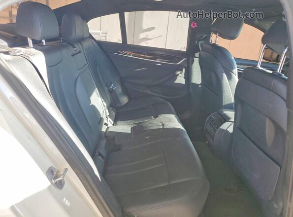 WBAJR3C03LCE66919 2020 BMW 5 SERIES Белый Вид задних сидений