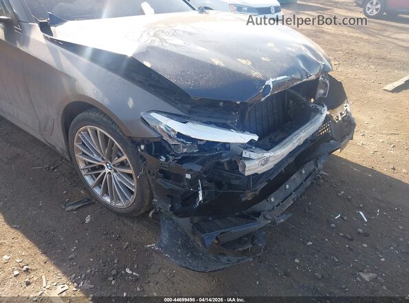 WBAJR7C09LWW79683 2020 BMW 5 SERIES Серый Вид спереди