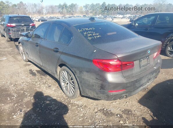 WBAJR7C09LWW79683 2020 BMW 5 SERIES Серый Задняя левая четверть
