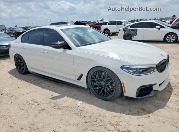 WBAJS7C05LCD82435 2020 BMW M5 White Delantero derecho