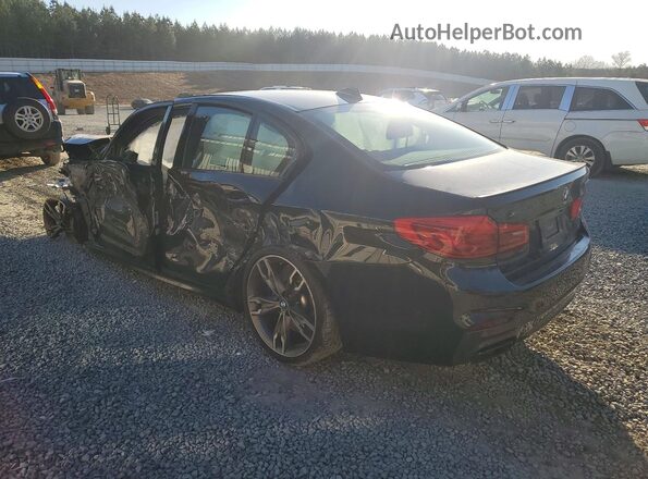 WBAJS7C06LCD00163 2020 BMW M5 Black Trasero izquierdo