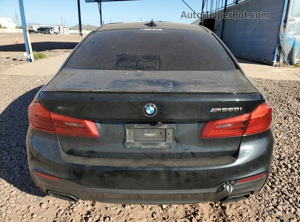 WBAJS7C06LCD81410 2020 BMW M5 Black უკანა ხედი