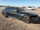 2020 Bmw M550xi Black vin: WBAJS7C06LCD81410
