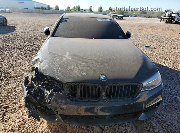 WBAJS7C06LCD81410 2020 BMW M5 Black წინა ხედი