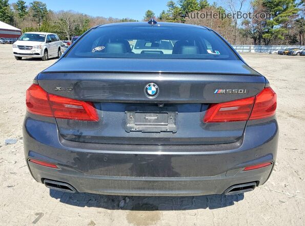 WBAJS7C0XLCD83774 2020 BMW M5 Gray უკანა ხედი