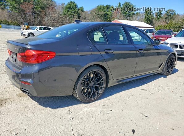 WBAJS7C0XLCD83774 2020 BMW M5 Gray უკანა მარჯვენა