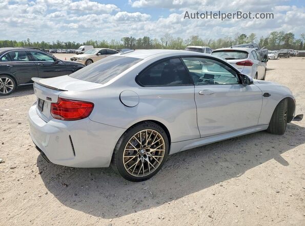 WBS2U7C59KVB09331 2019 BMW M2 Серебряный Задняя правая четверть