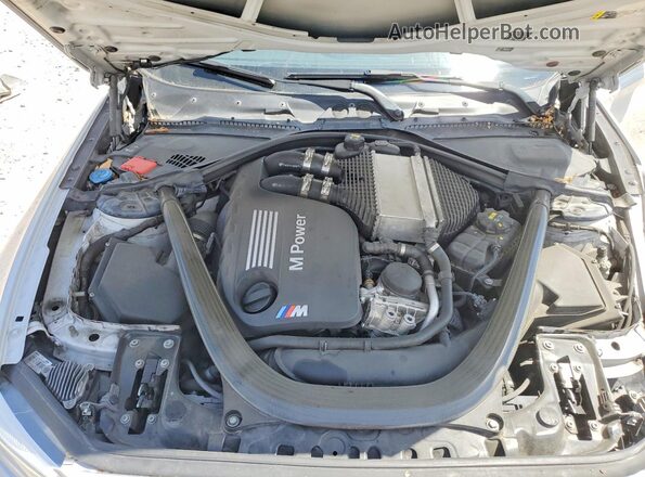 WBS2U7C59KVB09331 2019 BMW M2 Серебряный Вид задней части салона