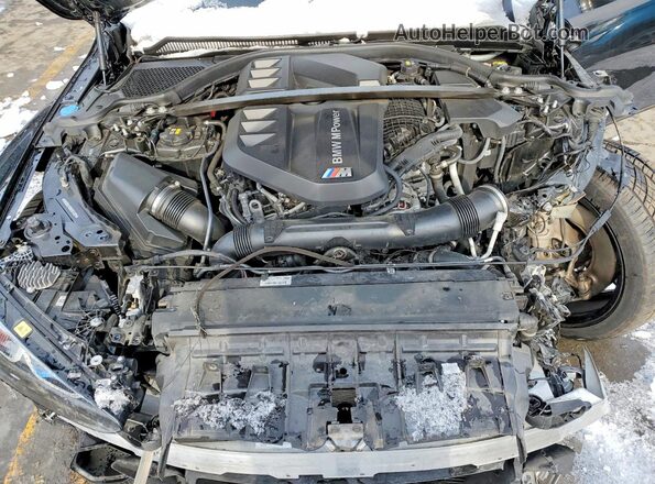 WBS33AY01MFK74267 2021 BMW M3 Черный Вид задней части салона