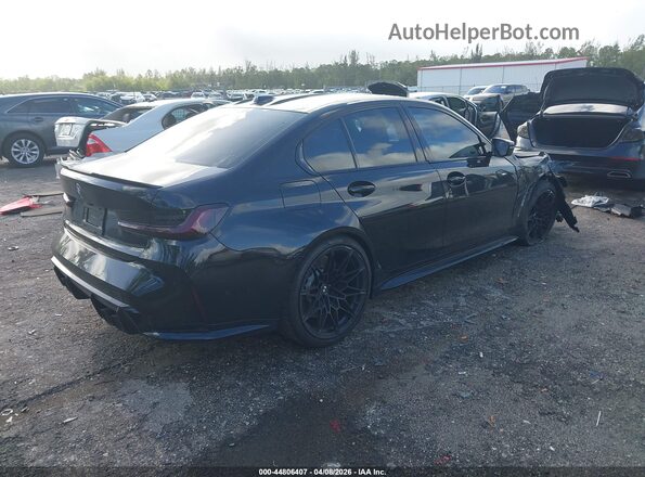 WBS33AY03RFS16488 2024 BMW M3 Black Задня права чверть