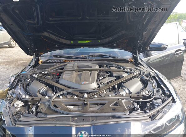 WBS33AY03RFS16488 2024 BMW M3 Black Вид ззаду