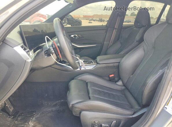 WBS33AY07RFS83644 2024 BMW M3 Gray Вид салону спереду