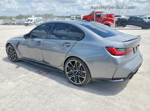WBS33AY07RFS83644 2024 BMW M3 Gray Задня ліва чверть