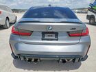 2024 Bmw M3 Competition Gray vin: WBS33AY07RFS83644