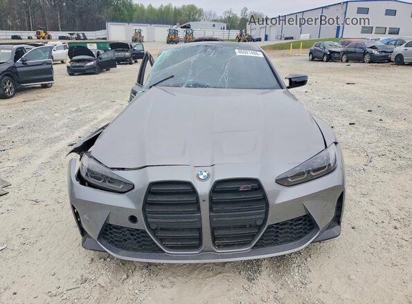 WBS33AY08PFP90601 2023 BMW M3 Gray Widok z przodu