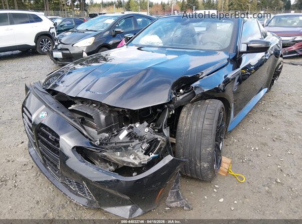 WBS43BA00SCS33020 2025 BMW M4 Black Вид спереду
