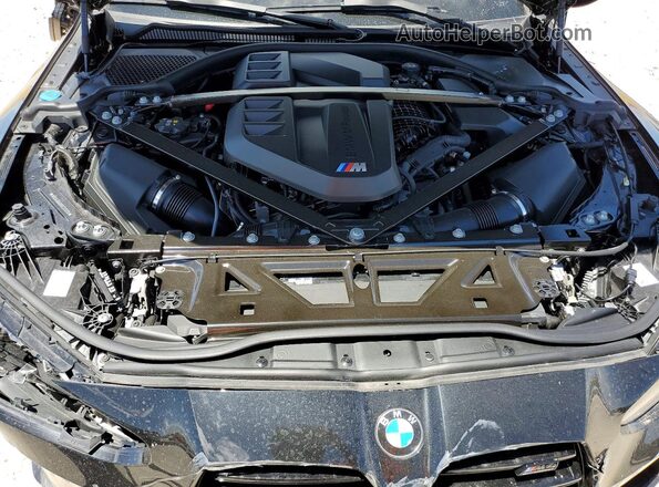 WBS43BA08SCT21376 2025 BMW M4 Black Widok wnętrza z tyłu