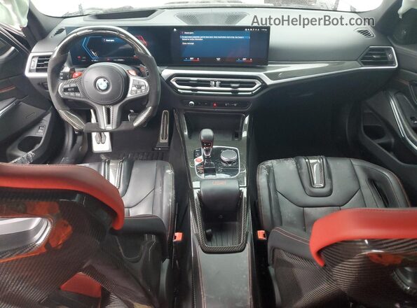 WBS63AY01RFP82744 2024 BMW M3 Серебряный Вид панели приборов