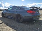 2016 Bmw M6 Gran Coupe Серый vin: WBS6E9C52GG437192