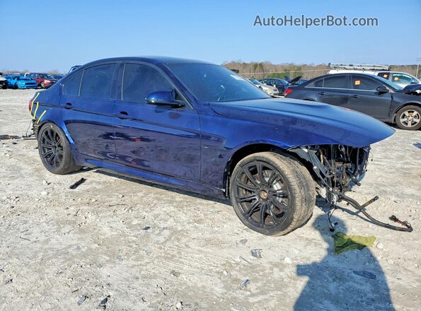 WBS8M9C52GP967089 2016 BMW M3 Blue Front right