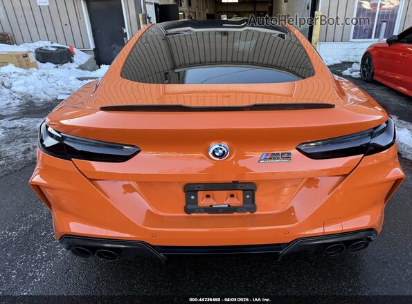 WBSAE0C07PCL08883 2023 BMW M8 Orange Widok zestawu wskaźników