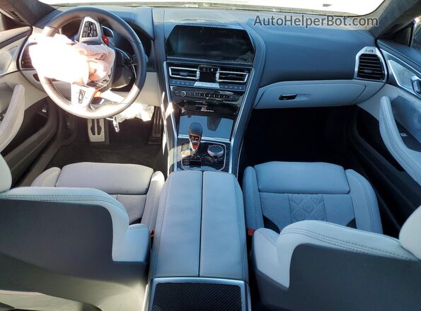WBSGV0C07SCW34461 2025 BMW M8 Black Widok deski rozdzielczej