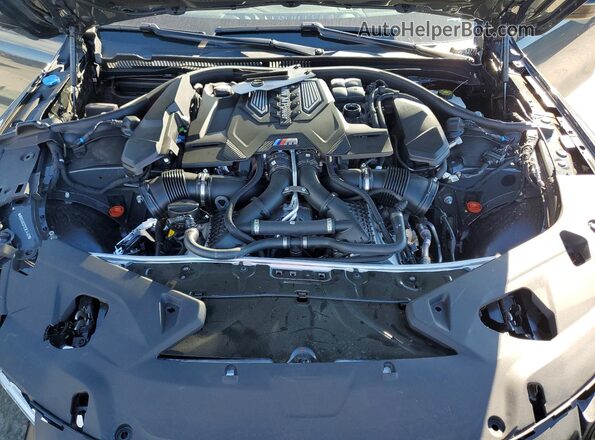 WBSGV0C07SCW34461 2025 BMW M8 Black Widok wnętrza z tyłu