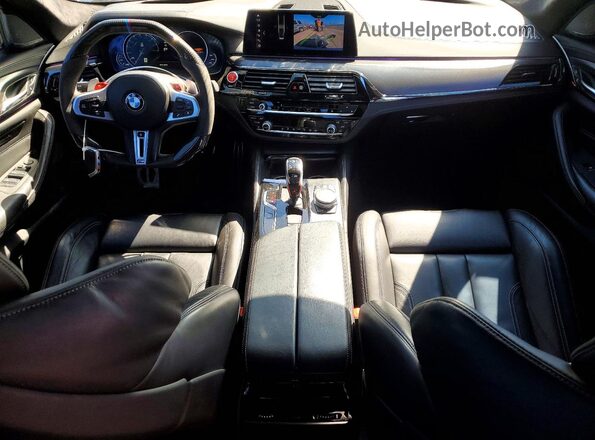 WBSJF0C55KB448213 2019 BMW M5 Серый Вид панели приборов