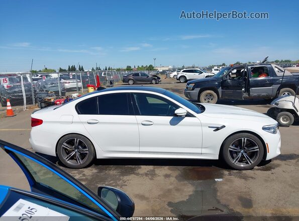 WBSJF0C57KB284544 2019 BMW M5 Белый Панорамный вид салона 360°