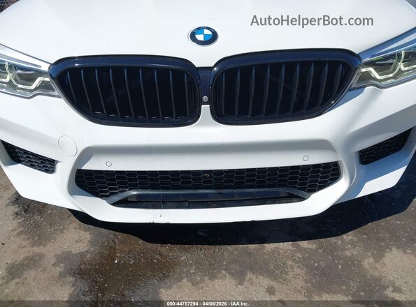 WBSJF0C57KB284544 2019 BMW M5 Белый Вид спереди