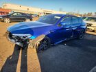 2019 Bmw M5 Синий vin: WBSJF0C59KB447789