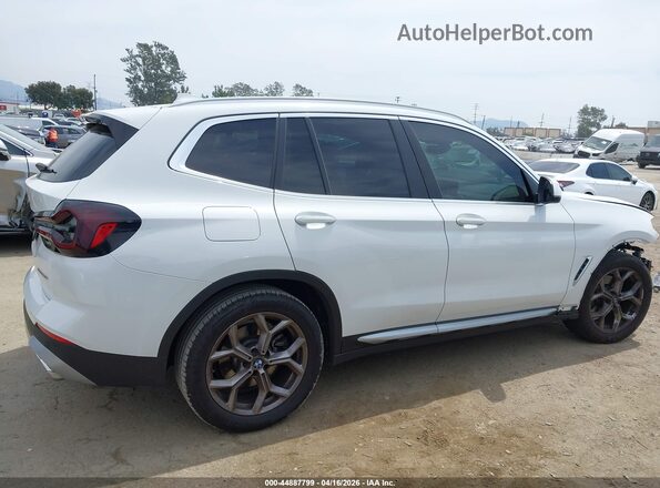 WBX47DP07RN320056 2024 BMW X3 Белый Панорамный вид салона 360°