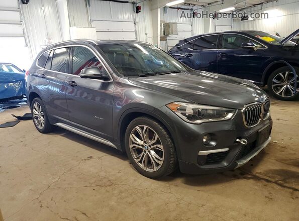 WBXHT3C30GP884589 2016 BMW X1 Gray წინა მარჯვენა